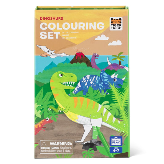 Colouring Set - Dinosaurs