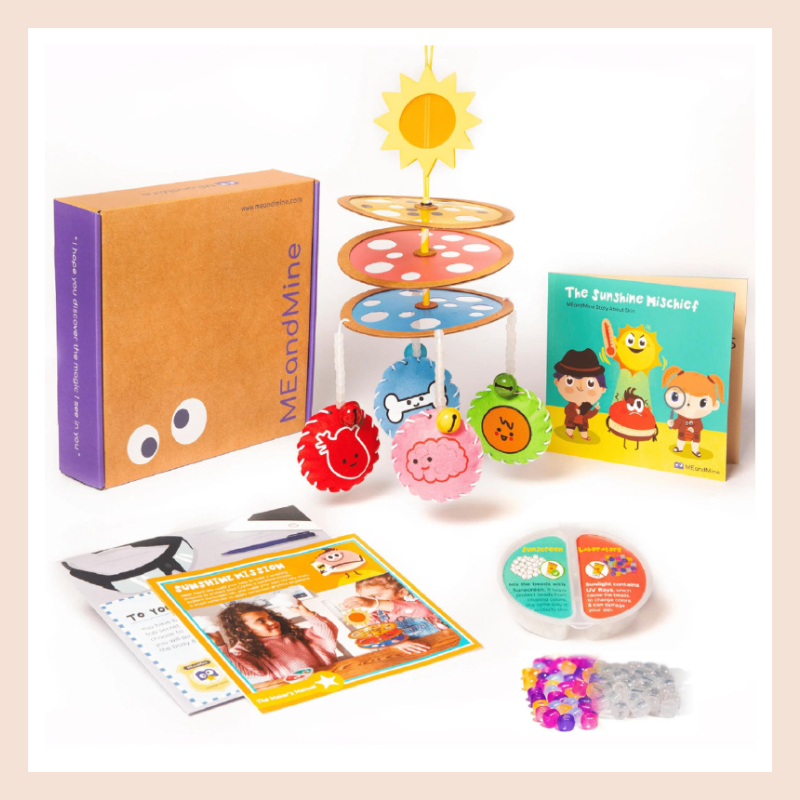 Aha! Skin UV & Sunscreen Lab Science Kit |  The Sunshine Mischief