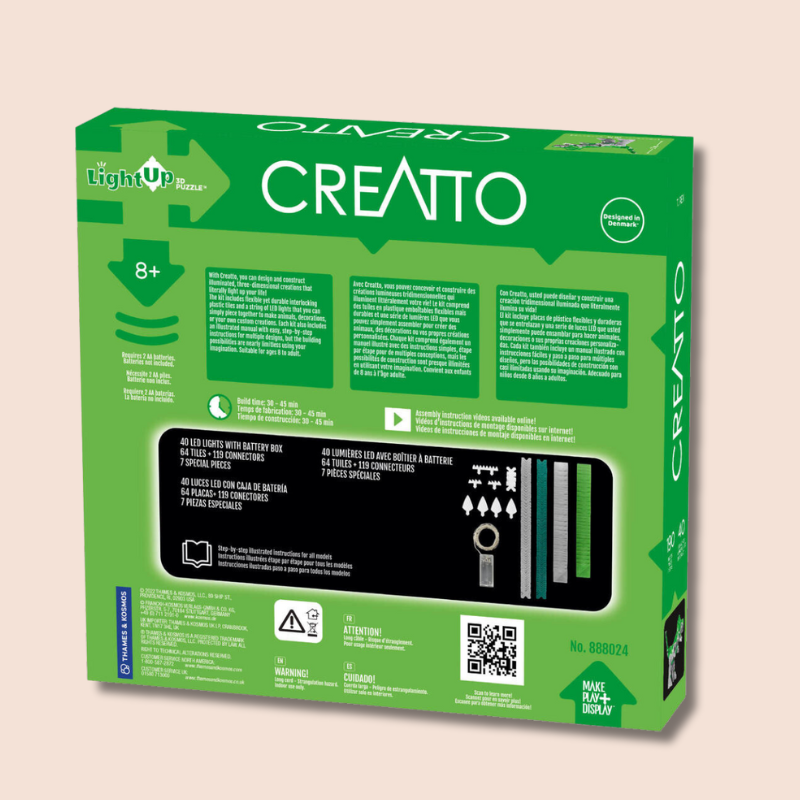 Creatto 3D Light-Up Puzzle | Dino Planet