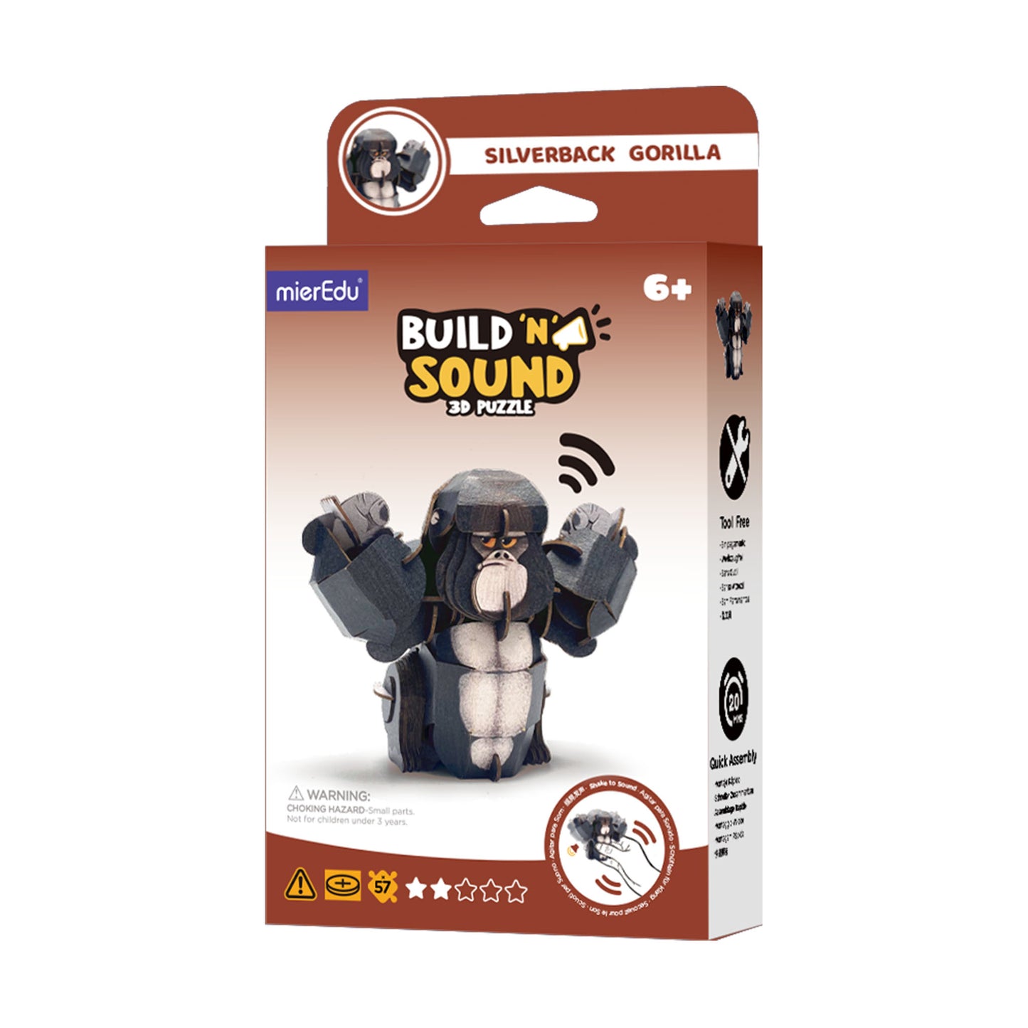 Build 'n' Sound 3D Puzzle - Jungle