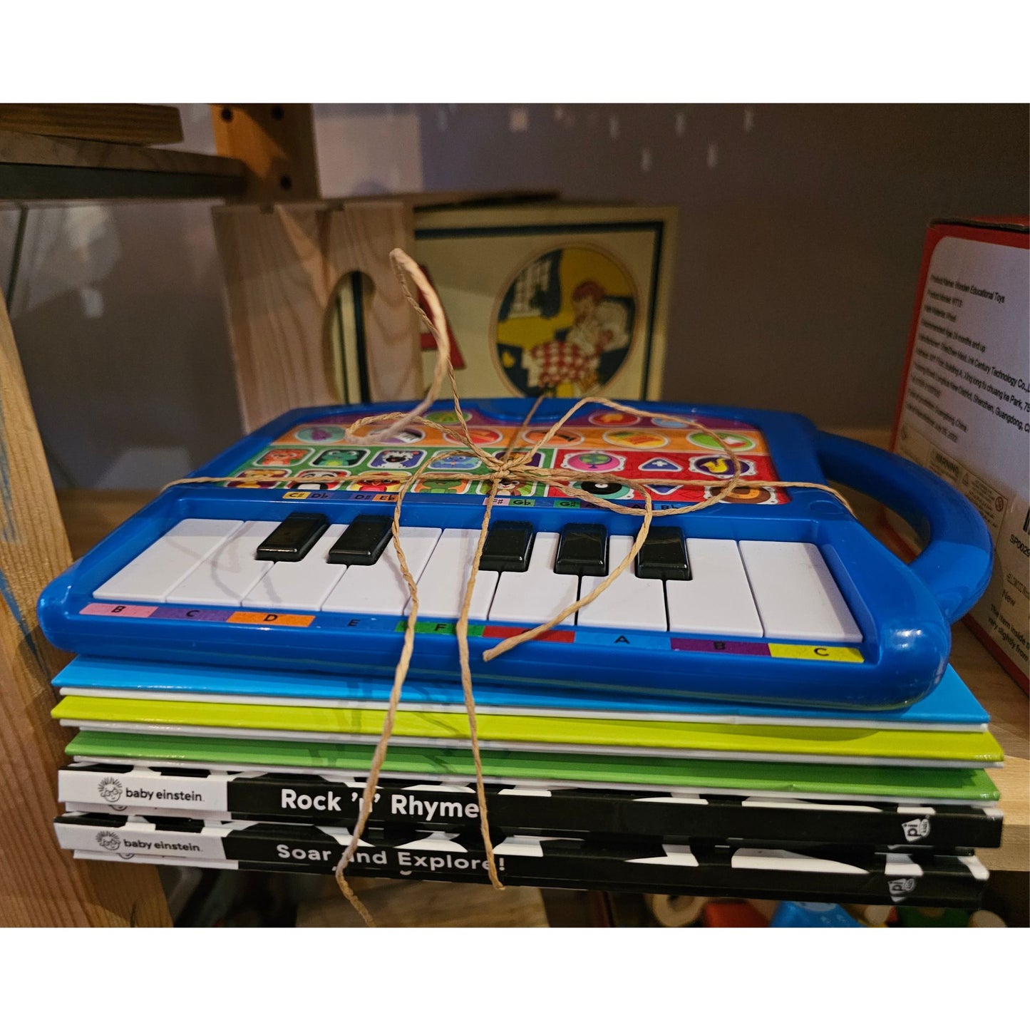 Baby Einstein 8-Book Library and Keyboard Composer (Second Play)
