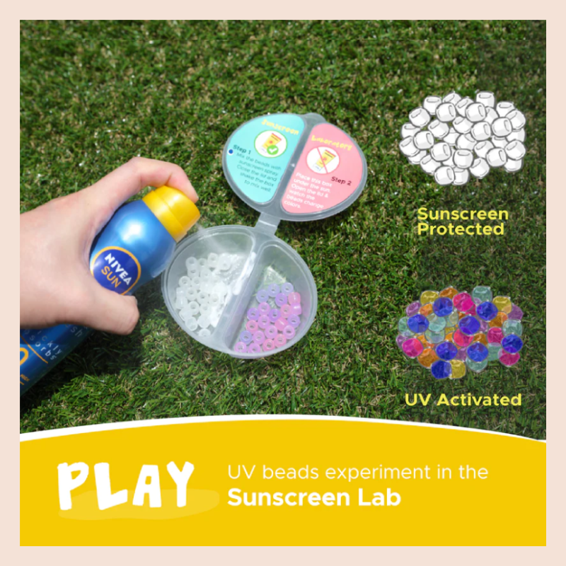 Aha! Skin UV & Sunscreen Lab Science Kit |  The Sunshine Mischief