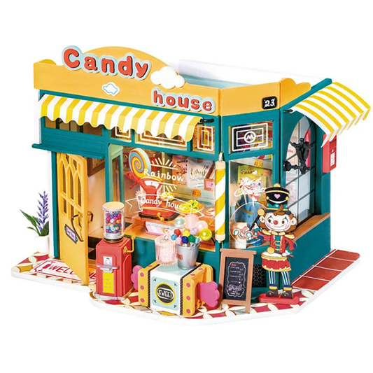 Rolife Rainbow Candy Mini House - DIY Miniature Kit