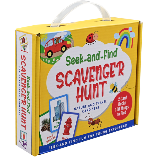 Seek and Find Scavenger Hunt Cards - 2-Pack