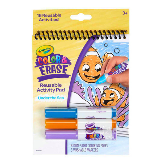 Crayola Colour & Erase Re-usable Activity Pad
