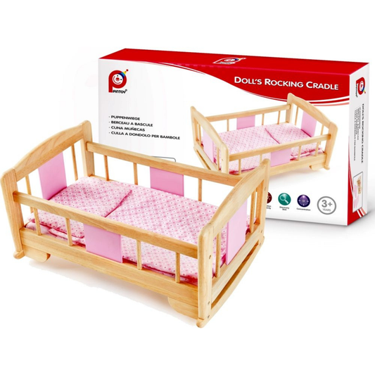 Doll's Rocking Cradle