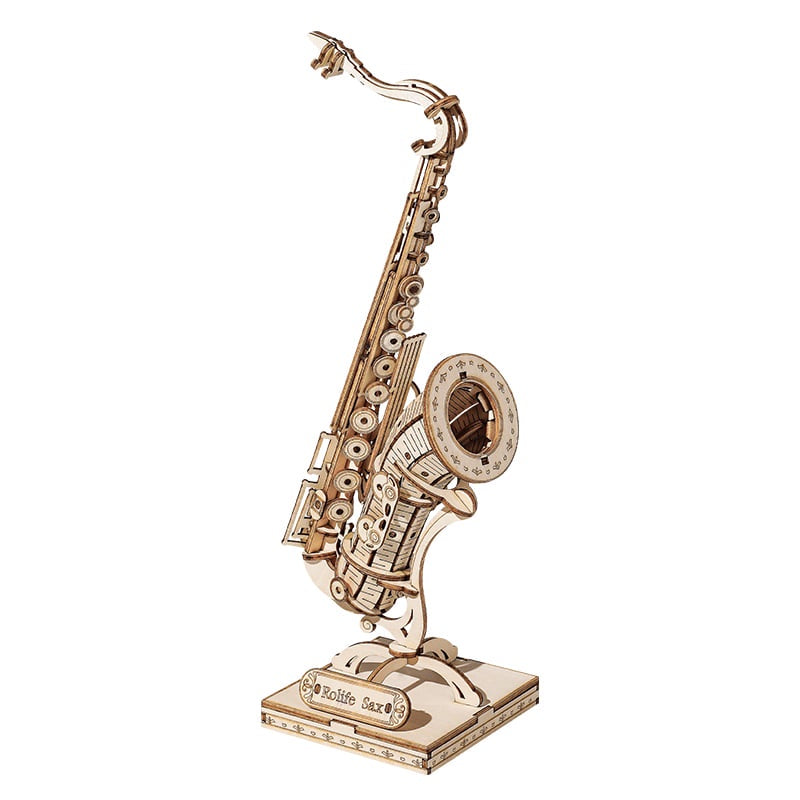 Classical Saxophone - 3D Wooden Kit