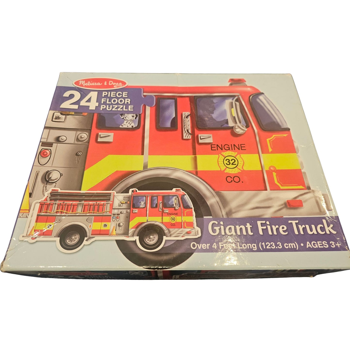 Melissa & Doug Giant Fire Truck Puzzle (Second Play)