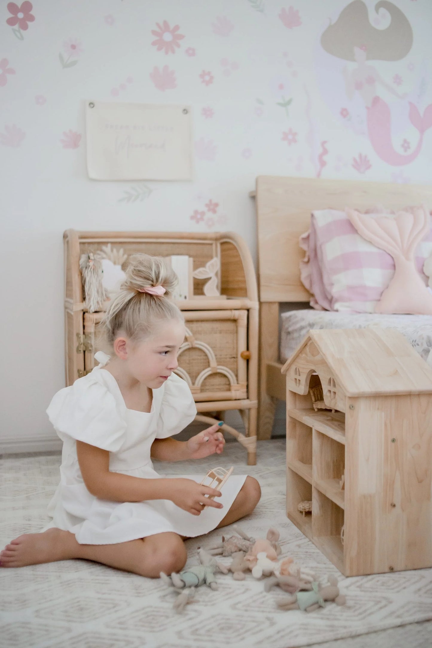 Classic Wooden Dollhouse