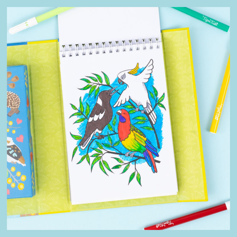 Colouring Set - Aussie Animals