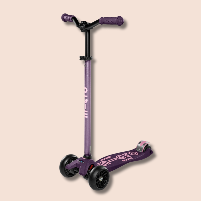 Micro Scooters Maxi Deluxe Pro | Purple (5-12 Years)