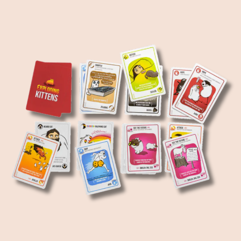Exploding Kittens | 2 Player Edition (7+ Years)