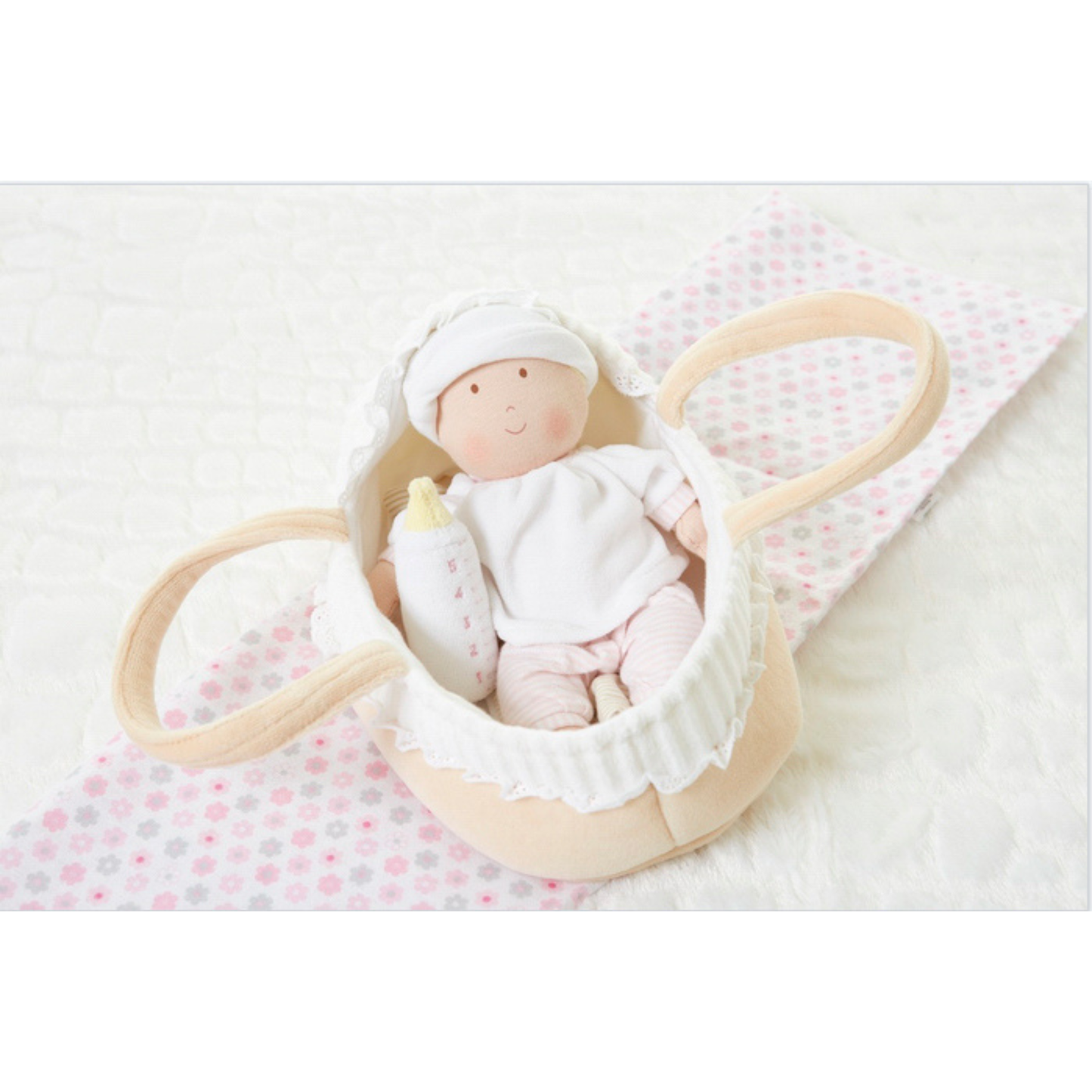 Grace Baby Doll in Carry Cot with Accessories