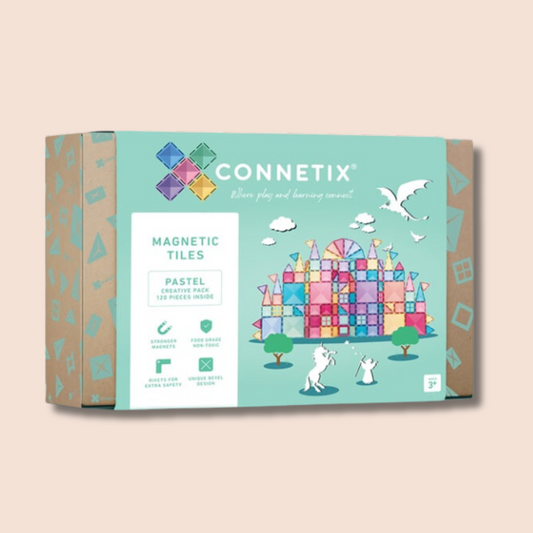 Connetix Pastel Creative Pack (120 Pieces)