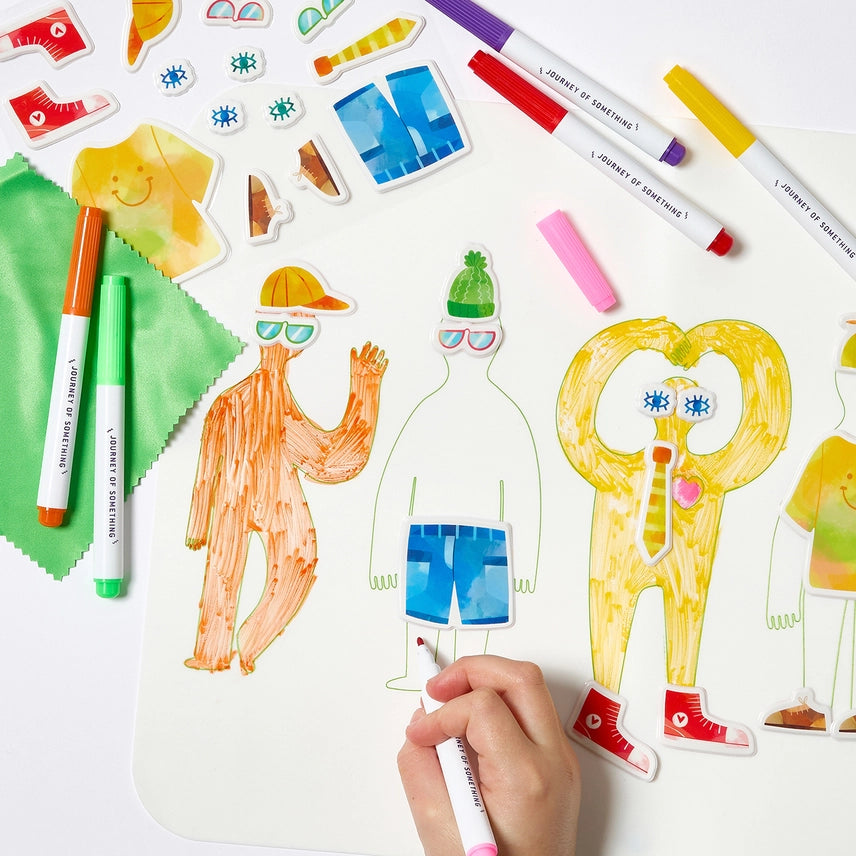 Wipeable Silicone Colouring Mat