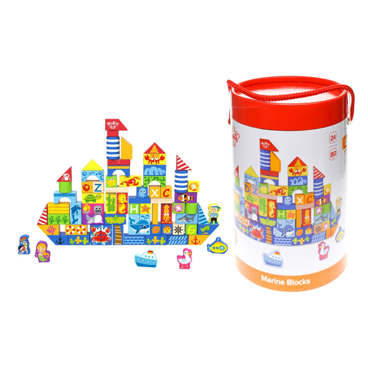 Marine Building Blocks (80 pcs)