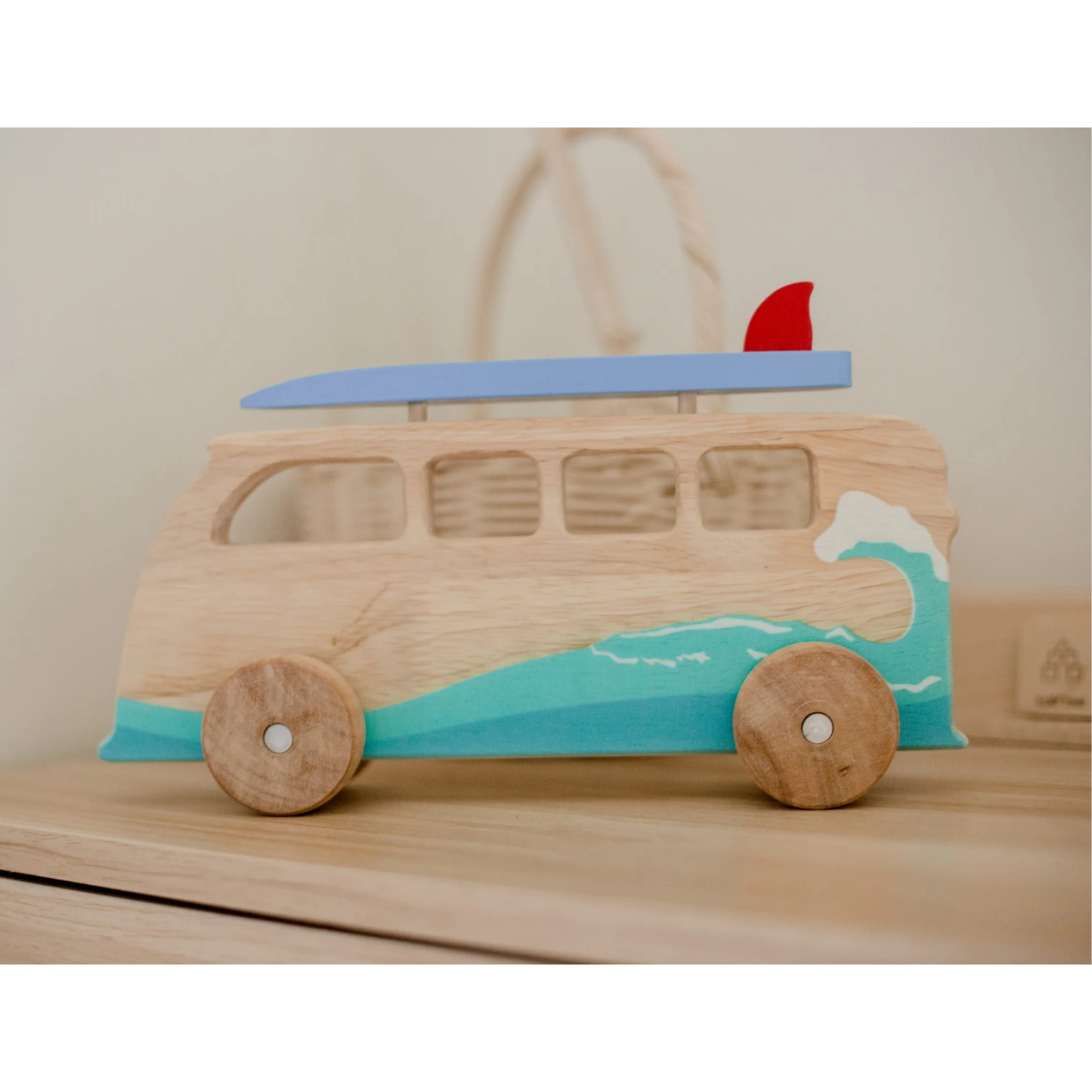 Wooden Surfing Van
