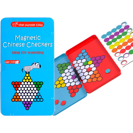 Chinese Checkers - Magnetic Travel Tin