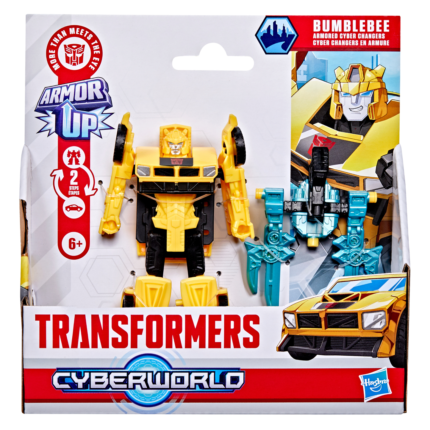 Transformers Cyberworld Armoured Cyber Changers assorted