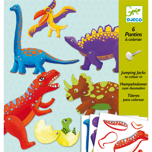 Dinos Paper Puppets