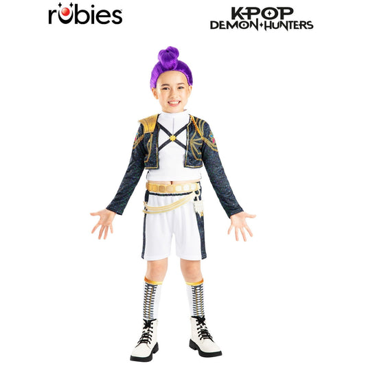 K-Pop Demon Hunters Rumi Gold Deluxe Costume – Child
