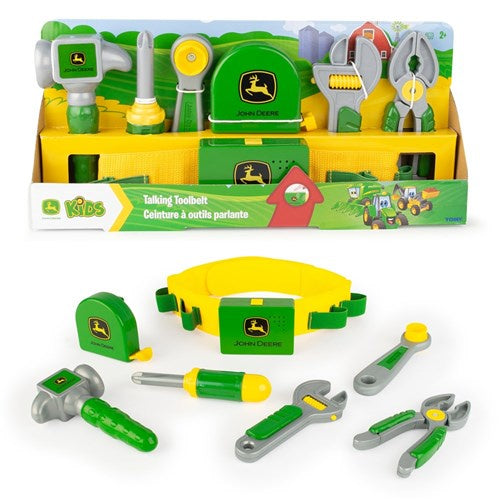 John Deere Deluxe Talking Toolbelt Set