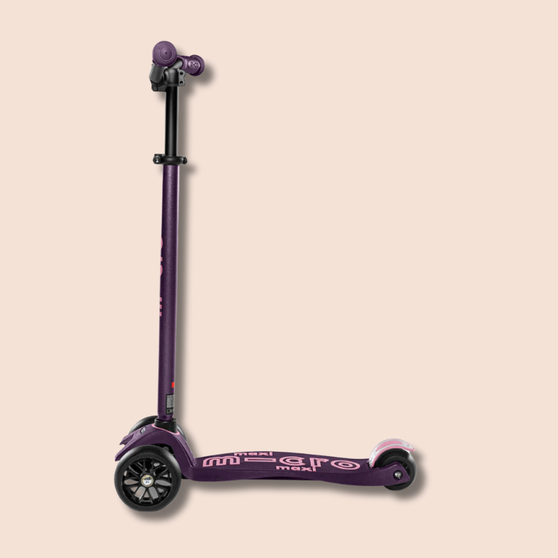 Micro Scooters Maxi Deluxe Pro | Purple (5-12 Years)