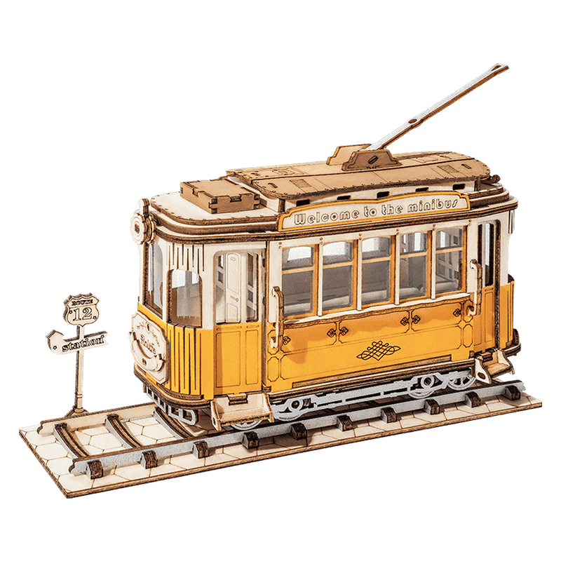 Tramcar - 3D Wooden Kit