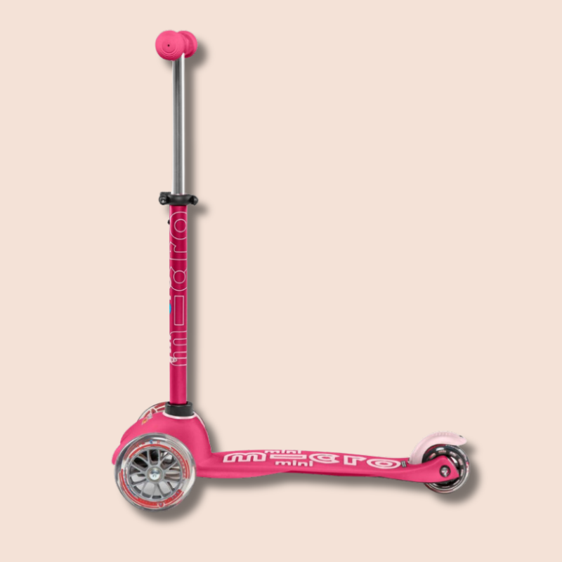 Mini Micro Deluxe 3 Wheel Scooter | Pink (2-5 Years)