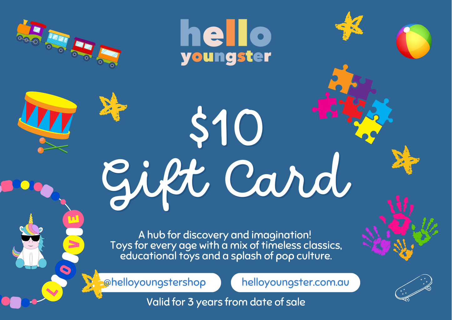 Hello Youngster Gift Card