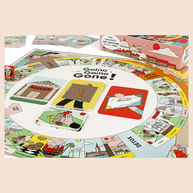Going, Going, Gone! A High-Stakes Board Game (8+ Years)