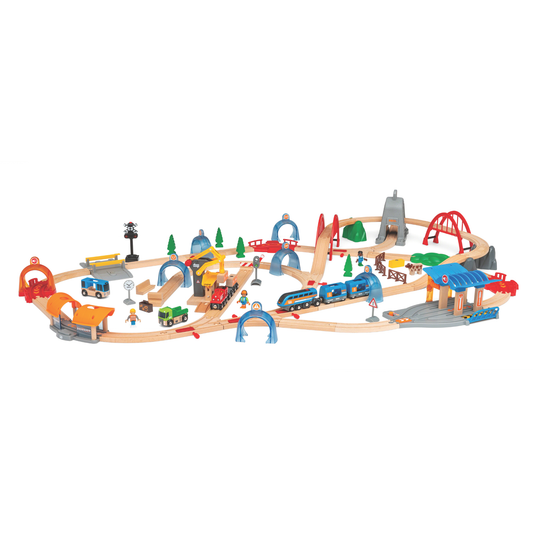 BRIO - Smart Tech Action Tunnel Deluxe Set (91 pieces)