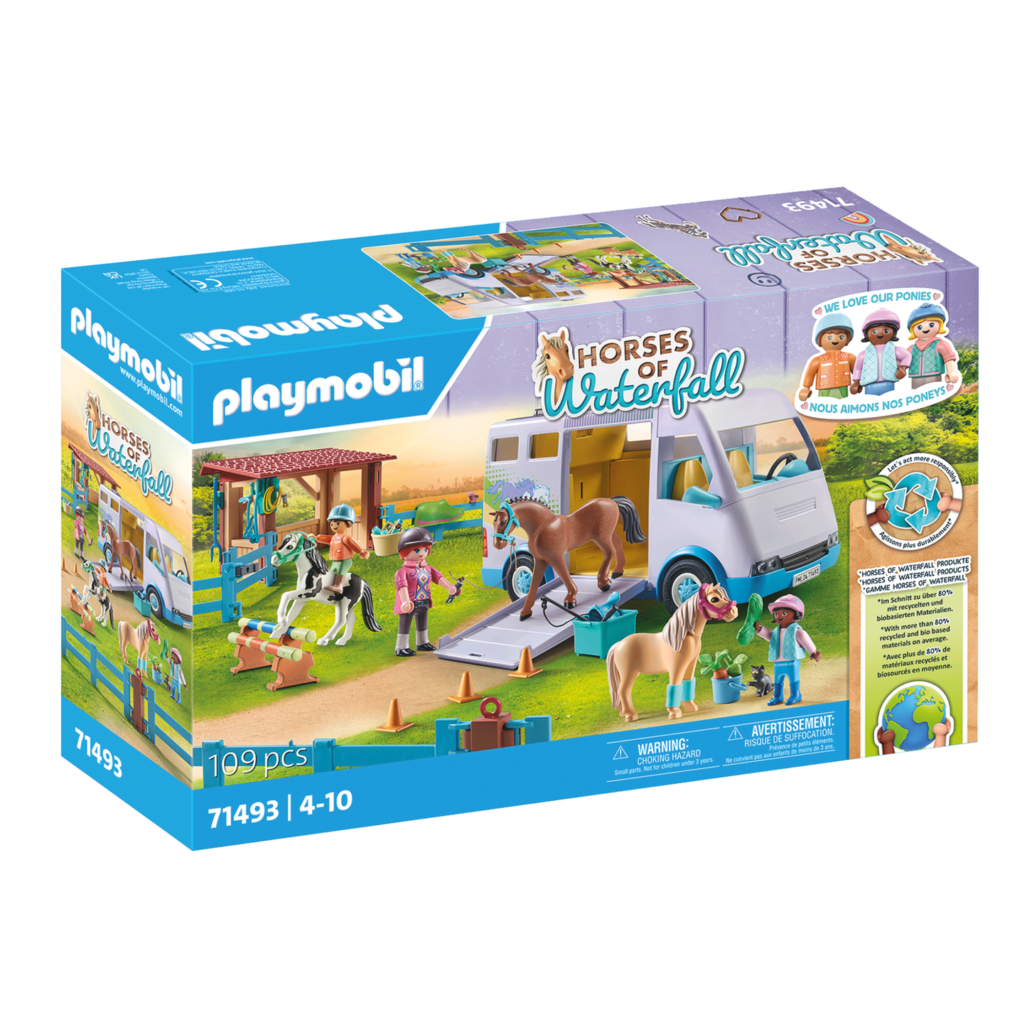 Playmobil - Mobile Horse Riding School
