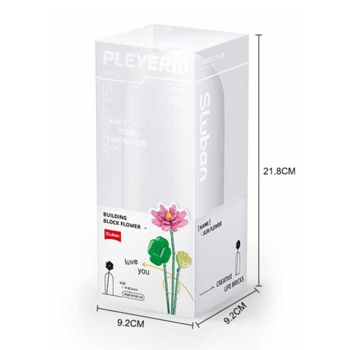 Lotus with DIY Vase (258 pcs)