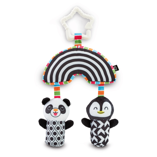 Black and White Baby Wind Chimes