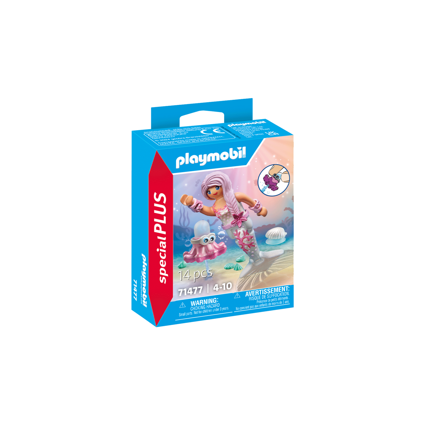 Playmobil - Mermaid with Water Spray Octopus