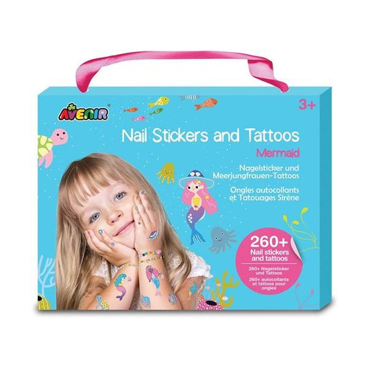 Nail Stickers & Tattoos | Mermaid