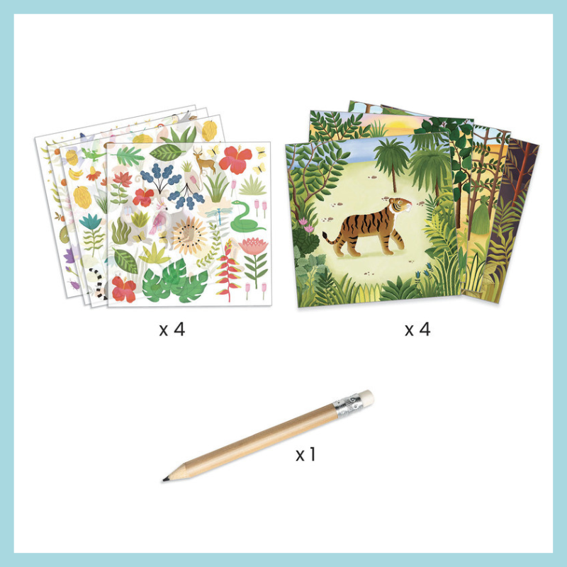 Inspired By Douanier Rousseau | A Moment In Time Artist Kit