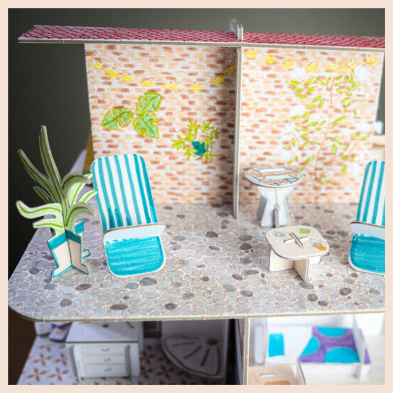 Do It Yourself Cut Out Dolls House