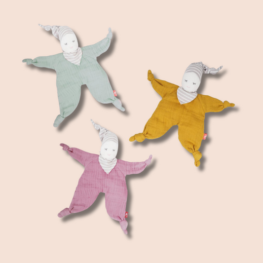Organic Baby Doll (Assorted Colours)