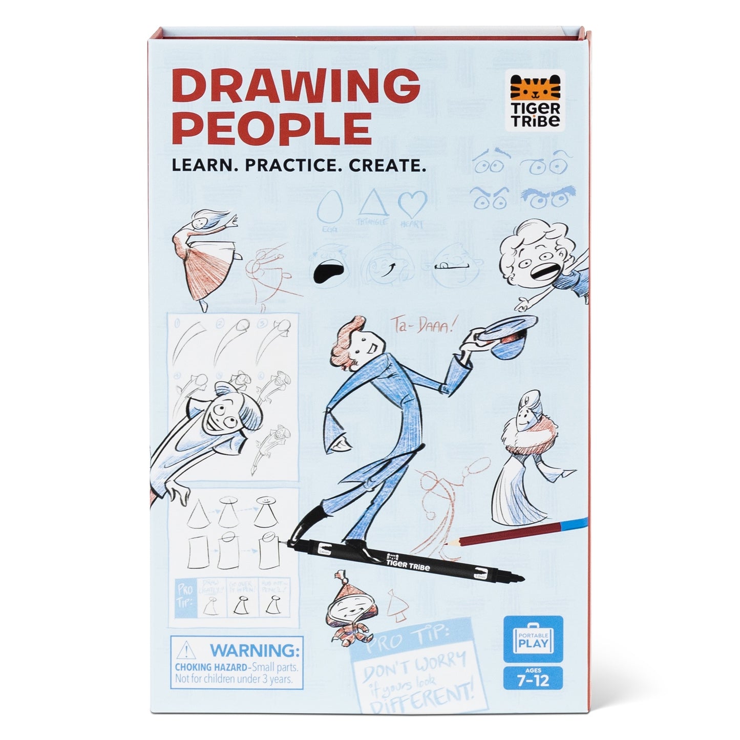 Drawing People - Learn, Practice, Create