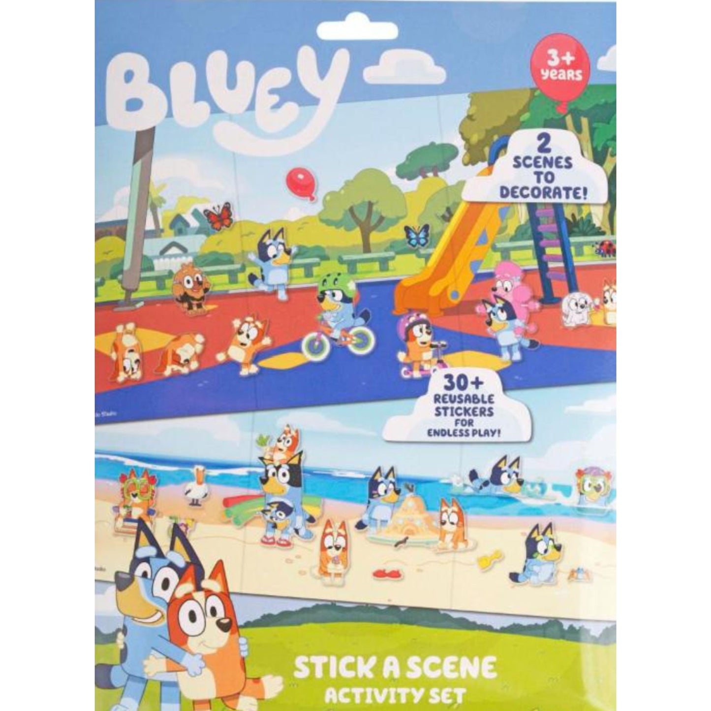 Bluey Stick A Scene Activity Set