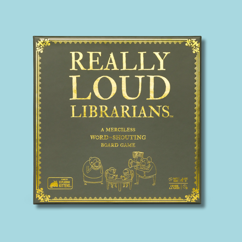 Really Loud Librarians | Merciless Word-Shouting Game (8+ Years)