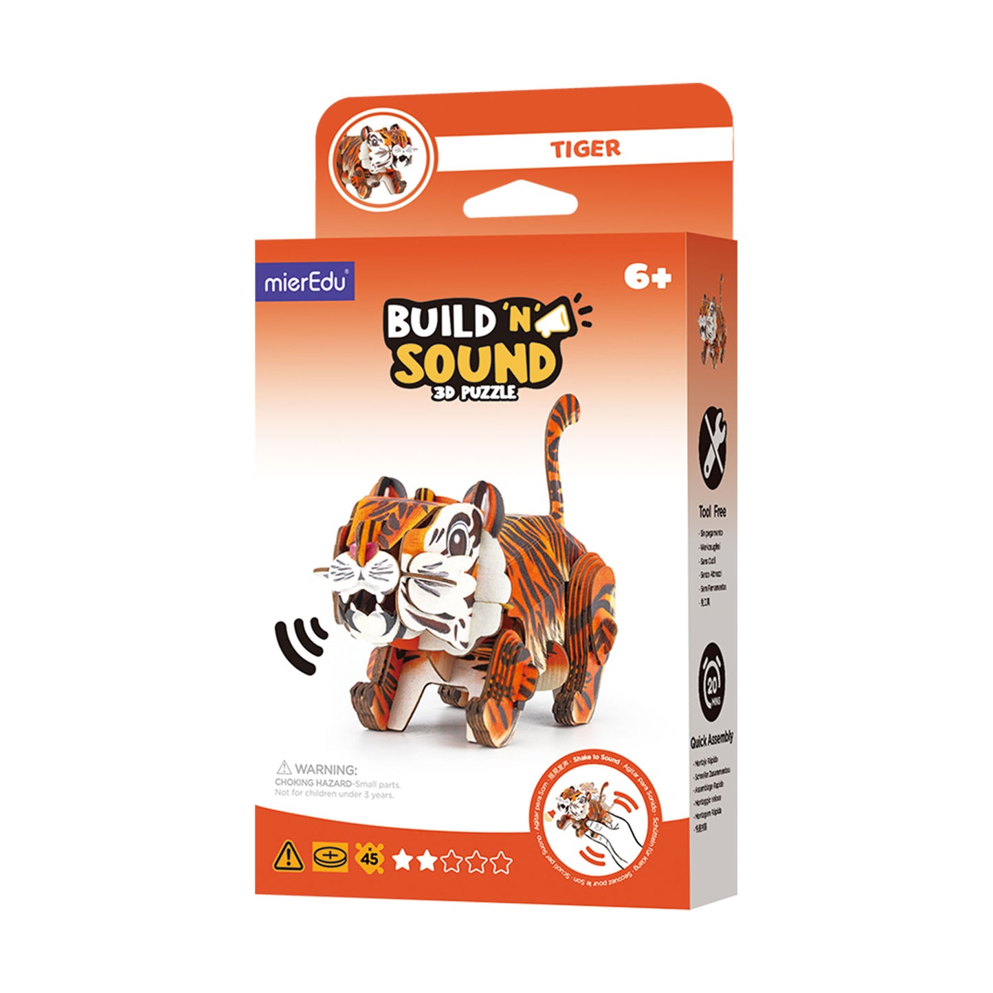 Build 'n' Sound 3D Puzzle - Jungle