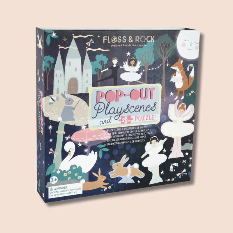 Pop Out Playscene & Puzzle | Enchanted