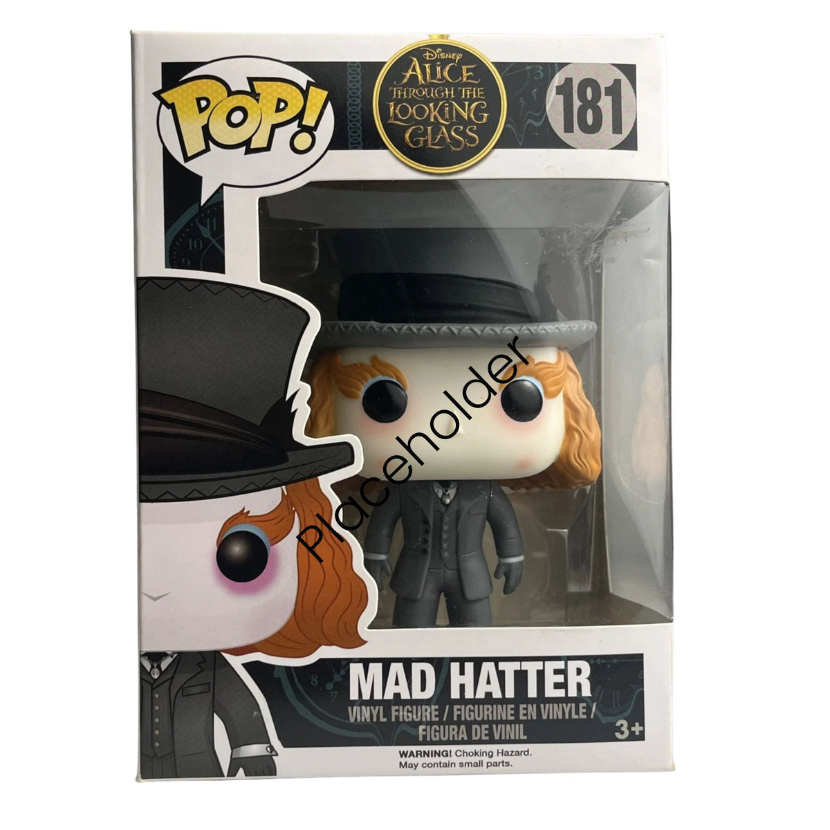 Funko Pop! Disney Alice Through the Looking Glass – Mad Hatter (#181) (Second Play)