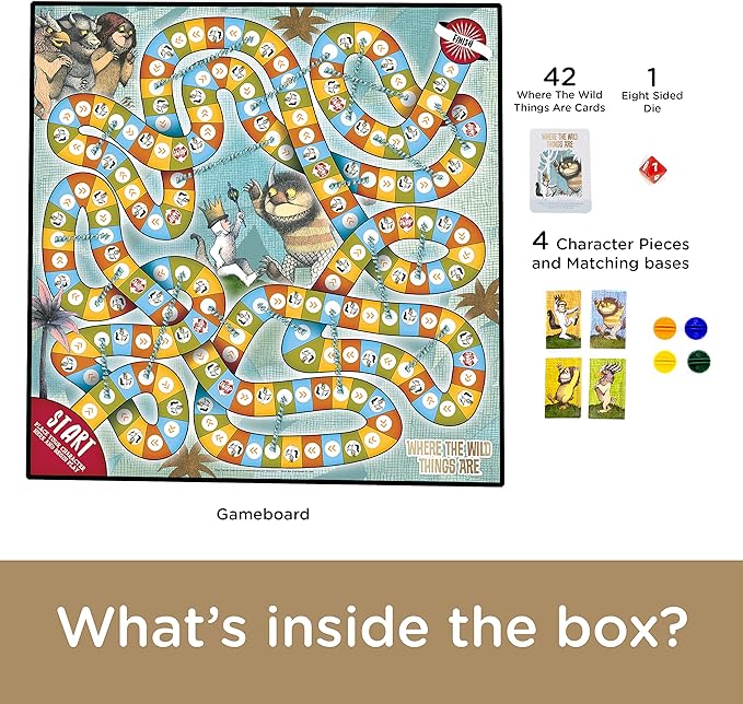 Where The Wild Things Are Journey Board Game