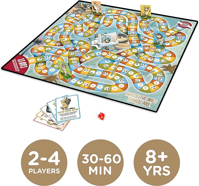 Where The Wild Things Are Journey Board Game