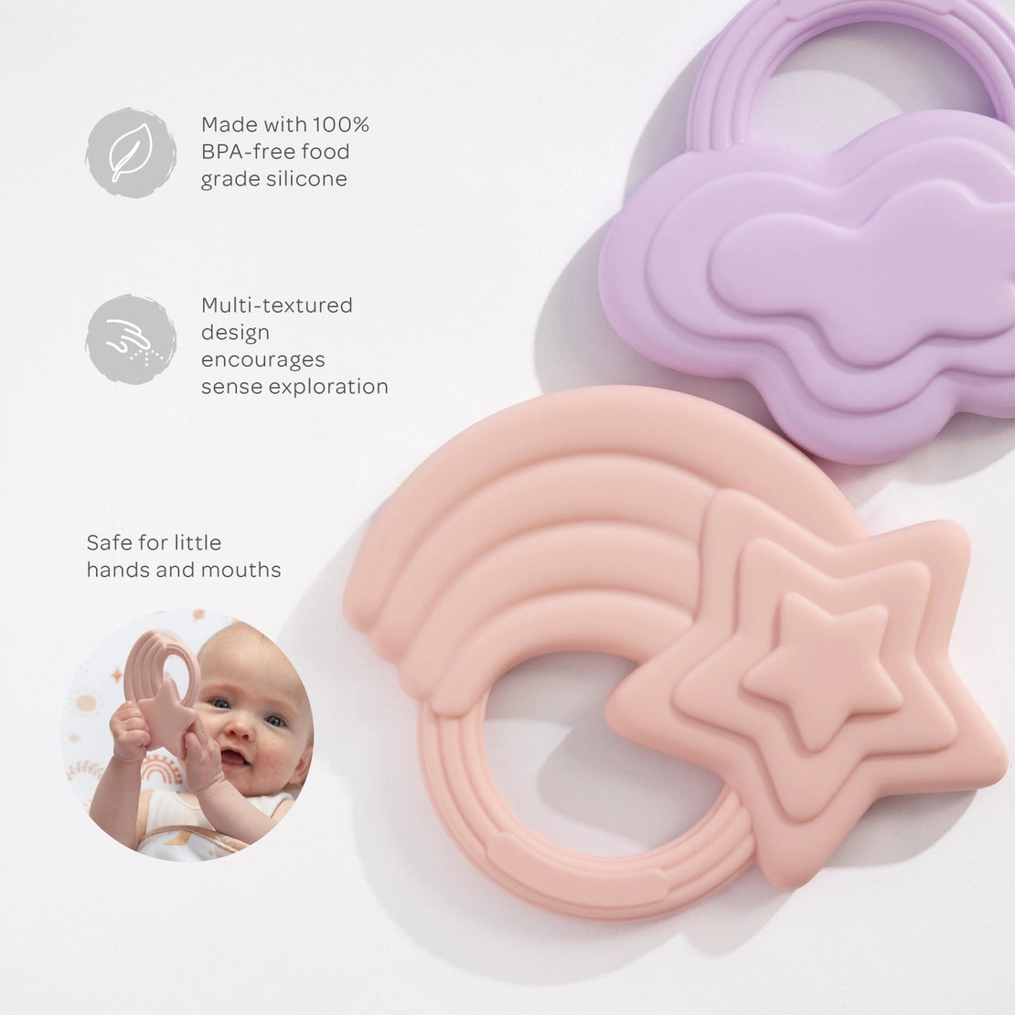 Silicon Teether | 2-pack