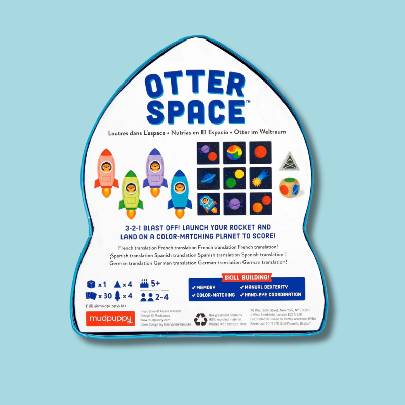 Otter Space Game (4-6 Years)